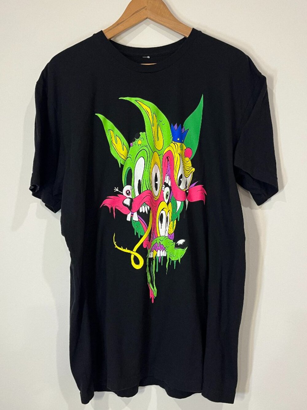 Alex Pardee Zerofriends Shirt BRIGHTMARES cartoon cats Streetware dopamine